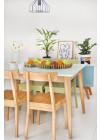 Mesa de Jantar Mérida - Branco M33