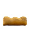 almofada-ondas-mostarda-design-rotulo-em-branco