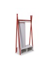 Arara Cabideiro Itaim - Vermelho
