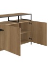 Buffet Brick com 2 Portas 135cm