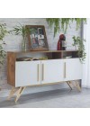 Buffet Itaim Freijó 3 Portas e 2 Nichos - Branco