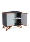 Buffet Mooca Baixo Preto - Cinza