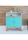 Buffet Mooca Com Nicho - Azul Celeste