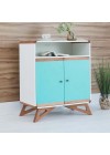 Buffet Mooca Com Nicho - Azul Celeste