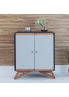 Buffet Mooca Preto - Portas Cinza