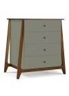 Cômoda Floripa 4 Gavetas - Cinza M54