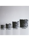 Cachepot Litos Lt - Concreto Cinza Chumbo