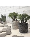 Cachepot Litos Lt - Concreto Natural
