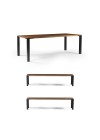 conjunto-de-1-mesa-de-jantar-dorne-160cm-madeira-escura-e-estrutura-grafite-e-2-bancos-dorne-140cm-madeira-escura-e-estrutura-grafite