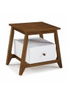 Criado-Mudo Floripa 1 Gaveta - Off-White M53 