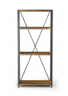 Estante Vitruvius - Madeira Escura