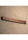 Placa Decorativa Trechos IV 