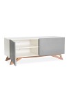 rack moderno cinza