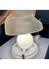 luminaria-amassadinha-translucida-29cm-lampada-detalhe