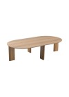 Mesa de Centro Oval Para Sala Merano