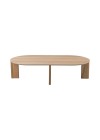 Mesa de Centro Oval Para Sala Merano