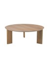 Mesa de Centro Redonda Para Sala Merano Baixa