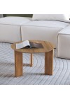 Mesa de Centro Redonda Para Sala Merano Alta