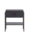 mesa de cabeceira pine preto pes imbuia frente