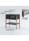 mesa de cabeceira pine preto pes tauari info