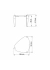 Mesa de Centro Para Sala Lagos Alta