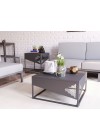 Mesa de Centro Athena - Preto Fosco