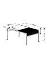Mesa de Centro Brick 80cm