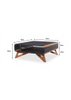 Mesa de Centro Mooca Preto