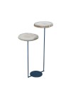 mesa lateral flutuante pedra natural dupla azul