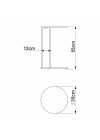 Mesa Lateral Para Sala Merano