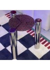 mesa-lateral-loren-inox-vidro-martelado-vermelho