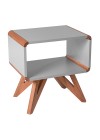 Mesa Lateral Mooca - Cinza