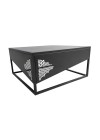 Mesa de Centro Athena - Preto Fosco