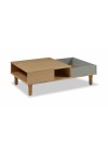 Mesa de Centro Delta - Cinza M54