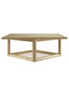 Mesa de Centro Quatar - Natural
