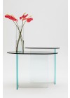 mesa de apoio em vidro