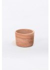 vaso em concreto pintado