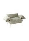 Poltrona Asa Bouclé Everest Green
