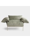Poltrona Asa Bouclé Everest Green