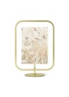 Porta-Retrato Retangular Infinity Dourado - 13x18