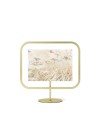 Porta-Retrato Retangular Infinity Dourado - 13x18