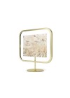 Porta-Retrato Retangular Infinity Dourado - 13x18