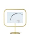 Porta-Retrato Retangular Infinity Dourado - 10x15