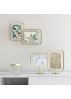 Porta-Retrato Retangular Infinity Dourado - 10x15