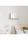 prateleira branca quarto infantil