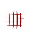 Prateleira Hashtag Grande - Vermelho M48