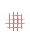 Prateleira Hashtag Grande - Coral M1476