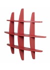 Prateleira Hashtag Média - Vermelho M48