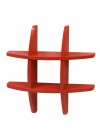 Prateleira Hashtag Pequena - Vermelho M48