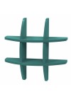 Prateleira Hashtag Pequena  - Verde Petróleo M521